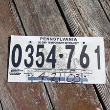 2003 pennsylvania temporary for sale  Kirksville