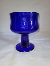 Vase bleu erikhöglund d'occasion  Neuville-sur-Saône