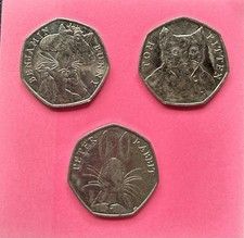 50p coin peter for sale  NORTHAMPTON