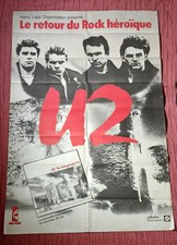 U2 Unforgettable Fire French New album/ tour 1984 Original poster comprar usado  Enviando para Brazil