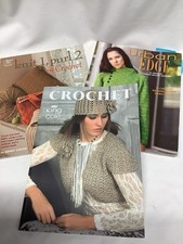 Crochet handcrafts books for sale  MIDDLESBROUGH