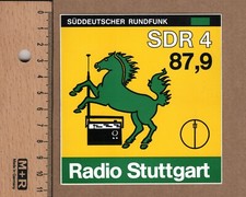 Alter aufkleber radio gebraucht kaufen  Südlohn