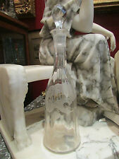Ancienne carafe verre d'occasion  Craponne