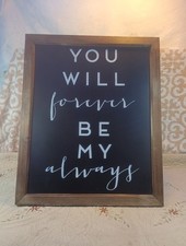 Forever always wooden for sale  Marlton