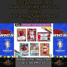 Gonçalo Ramos 2023 Topps Finest UEFA EURO 2024 futebol 8 box player break #15 comprar usado  Enviando para Brazil