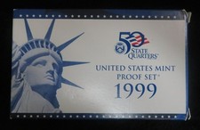 1999 proof set for sale  Blue Ridge