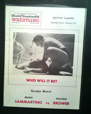 Wwwf wrestling program for sale  Astoria