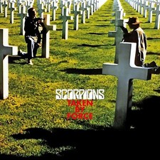 SCORPIONS Taken By Force BANNER 2x2 pés pôster tecido tapeçaria bandeira álbum arte comprar usado  Enviando para Brazil