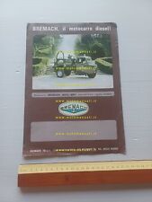 Bremach motocarro diesel usato  Vimodrone