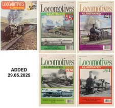 Locomotives illustrated railwa for sale  TEWKESBURY