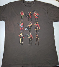 TEAM FORTRESS 2 CAMISETA ALL CLASS XL STEAM PC VIDEOGAME TF2 Y2K COUNTER STRIKE comprar usado  Enviando para Brazil