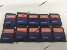 Usado, Leitor adaptador de cartão de memória Micro SD para SD HC 10 peças comprar usado  Enviando para Brazil