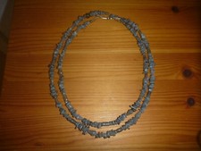 Fossilachat labradorit kette gebraucht kaufen  Frankfurt am Main