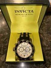 Relógio masculino Invicta 17566 Pro Diver aço inoxidável banhado a íons ouro 18k - Ouro comprar usado  Enviando para Brazil
