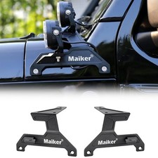 Soportes de montaje de luz de trabajo LED todoterreno para Jeep Wrangler JL JLU JT 2018-2024 segunda mano  Embacar hacia Mexico