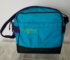Bolsa unissex Coleman anos 90 trabalho térmico lancheira acampamento frio quente 12" x 10" comprar usado  Enviando para Brazil