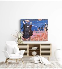Tableau ancien huile d'occasion  France