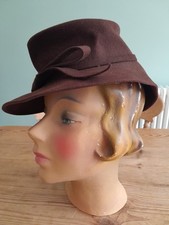 1940s brown felt for sale  SHEFFIELD