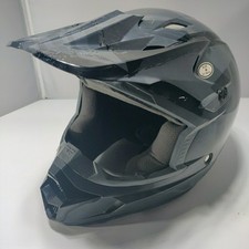 Capacete cinético FLY Racing - ATV/Motocross/Karting - Cinza/preto médio juvenil comprar usado  Enviando para Brazil