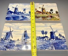 Vtg delft tile for sale  Waterville Valley