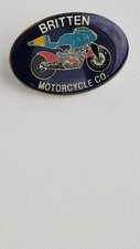 Britten motorcycle badge for sale  KING'S LYNN