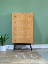 Vintage tallboy chest for sale  FAKENHAM