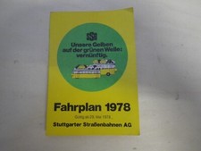 Ssb fahrplan stuttgarter gebraucht kaufen  Stuttgart