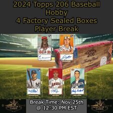 Jackson Merrill - 2024 Topps 206 Baseball Hobby - 4X Box Player BREAK #1 comprar usado  Enviando para Brazil