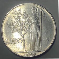 Moneta 100 lire usato  Colleferro