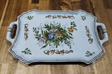 Plat poignées faïence d'occasion  Bâgé-la-Ville