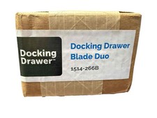 NOVA lâmina de gaveta de encaixe dupla 1514-266B na tomada de gaveta preta comprar usado NOVA lâmina de gaveta de encaixe dupla 1514-266B na tomada de gaveta preta comprar usado  Enviando para Brazil