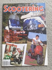 Scootering magazine august for sale  LEICESTER