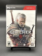 The Witcher 3: Wild Hunt - PC DVD-ROM - Conjunto completo de 3 discos - Mapa - Inserções comprar usado  Enviando para Brazil