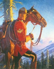 Canadian mountie standing for sale  Ahsahka