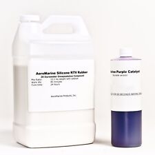 KIT TAMANHO AEROMARINE PRODUCTS BORRACHA SILICONE RTV 4.4# 1/2 GALÃO comprar usado  Enviando para Brazil
