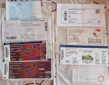 Nick mason concert usato  Italia