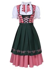 Costume donna oktoberfest usato  Spedire a Italy