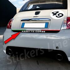 Adesivo fiat 500 usato  Pineto
