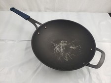 Usado Tramontina Aço Carbono Pré-Temperado Wok 12,5" Forno Seguro Gás Elétrico comprar usado  Enviando para Brazil