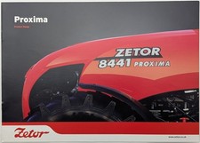 Folheto original de tratores Zetor Proxima Range 2WD e 4WD, anos 2000, mercado do Reino Unido 2 comprar usado Folheto original de tratores Zetor Proxima Range 2WD e 4WD, anos 2000, mercado do Reino Unido 2 comprar usado  Enviando para Brazil