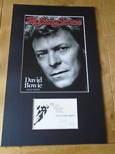 David bowie genuine for sale  OAKHAM