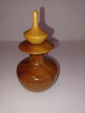 Myrtlewood perfume holder. for sale  Columbia City