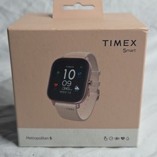 Smartwatch TIMEX METROPOLITAN S blush/rosa ouro pulseira de silicone TW5M43300 (BGD) comprar usado  Enviando para Brazil