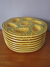 Assiettes huitres coquillages d'occasion  France
