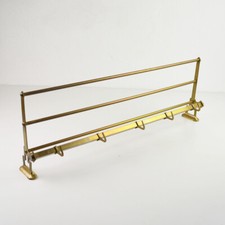Usado, Casaco de parede Art Deco rack com prateleira para chapéu - Latão - Guarda-roupa vintage comprar usado  Enviando para Brazil