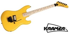 Guitarra elétrica Kramer Barrette Bumble bee amarela quase em perfeito estado com bolsa gig comprar usado  Enviando para Brazil