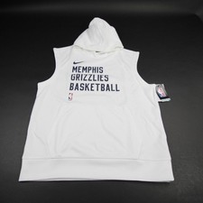 Moletom Memphis Grizzlies Nike NBA Authentics Dri-Fit Masculino Branco Novo comprar usado  Enviando para Brazil