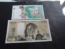 Lot billets 500 d'occasion  Saint-Jouan-des-Guérets