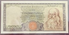 50000 lire leonardo usato  Desio