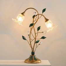 Glass table lamp for sale  Brentwood